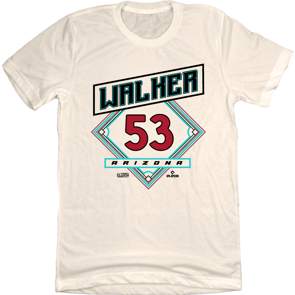 Christian Walker MLBPA Tee Natural White tee In The Clutch