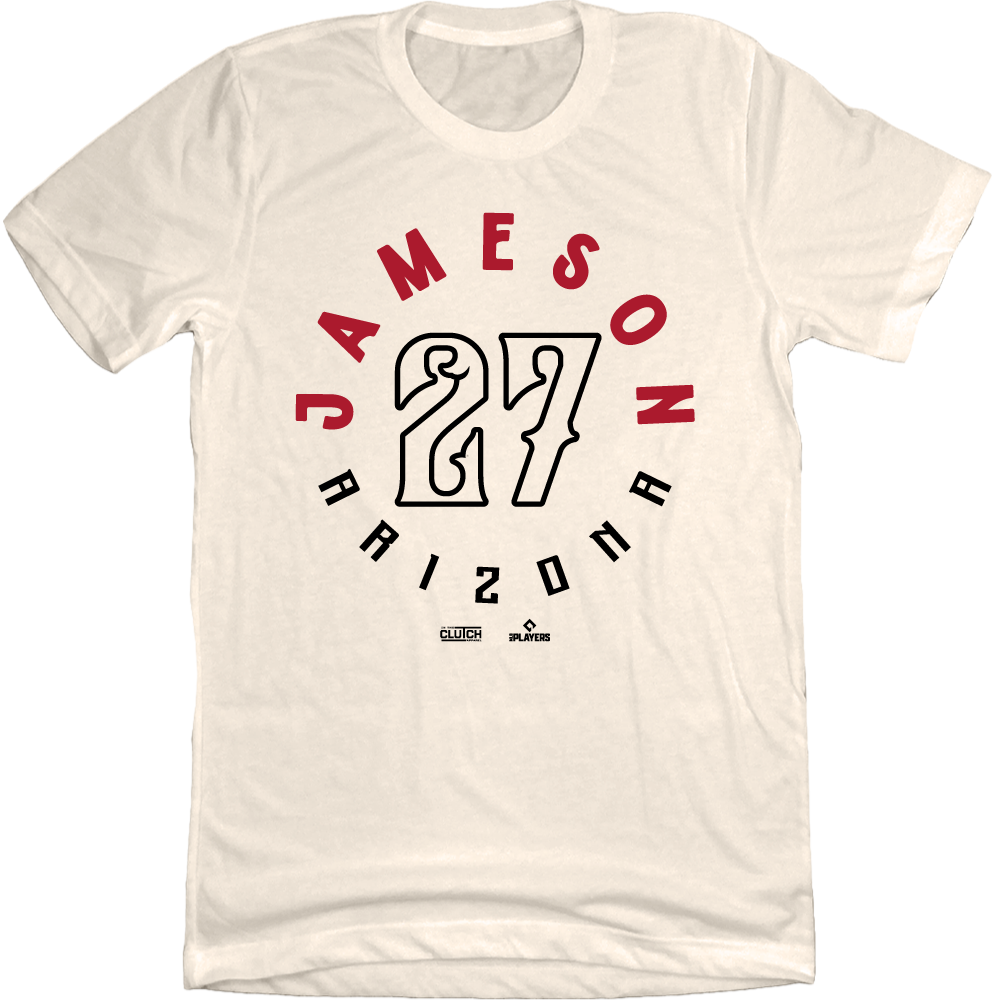 Drey Jameson MLBPA Tee natural white tee In The Clutch