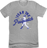 Fear the Pasquatch MLPBA Tee grey T-shirt In the Clutch
