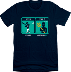 seattle celebration trident tee