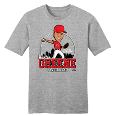 Hunter Greene MLBPA Tee Grey