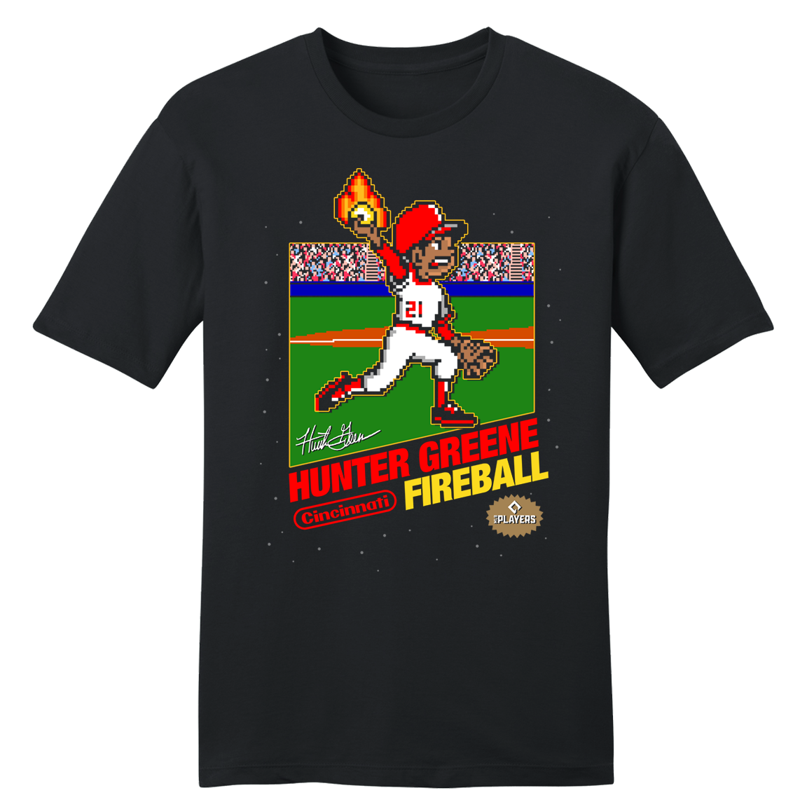 Hunter Greene 8Bit MLBPA Tee