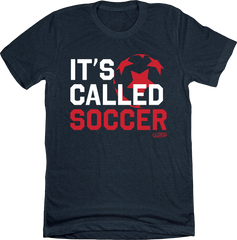 It's Called Soccer T-shirt navy blue In The Clutch