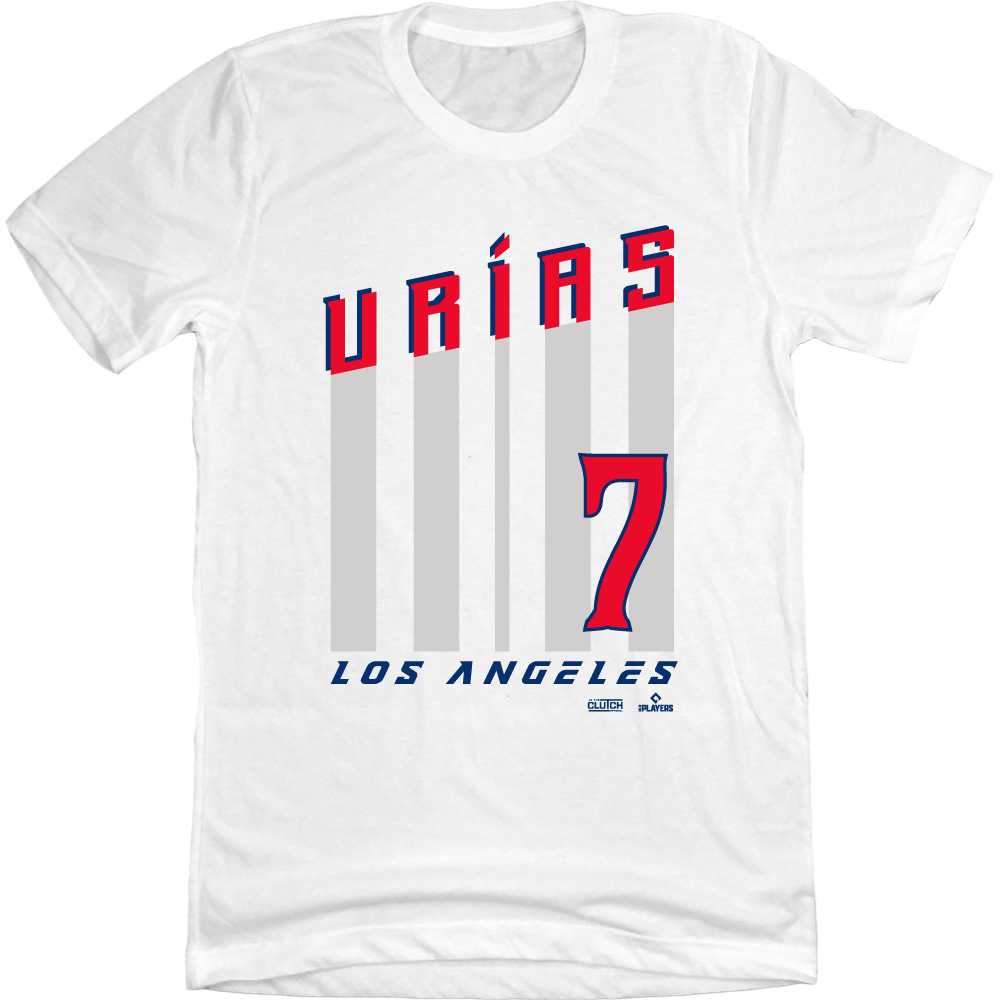 Julio Urias MLBPA Tee White tee In The Clutch