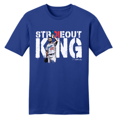 Clayton Kershaw Strikeout King MLBPA Tee