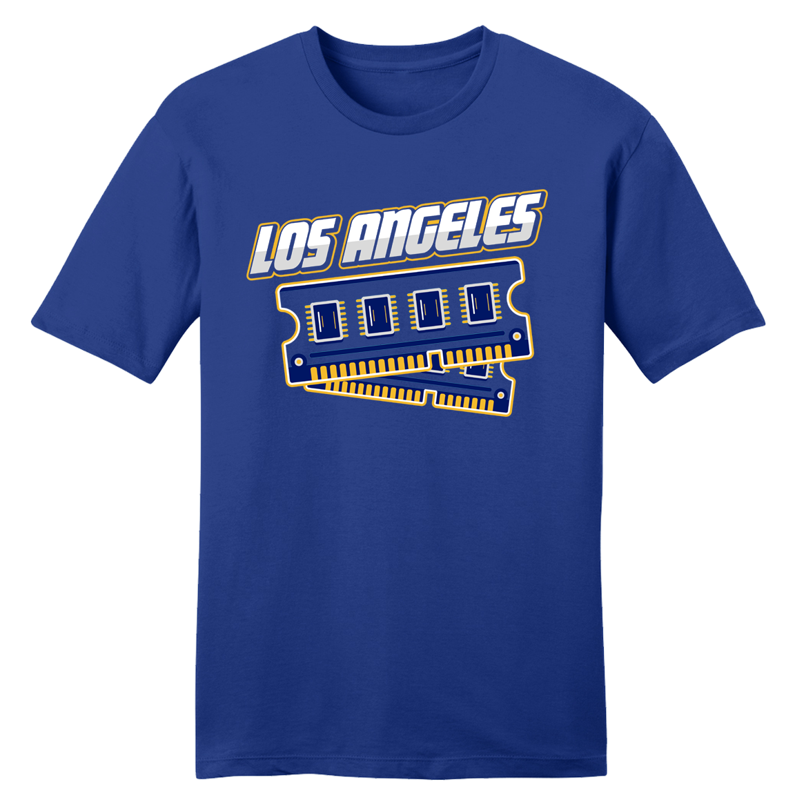 Los Angeles Computer RAM Football T-shirt