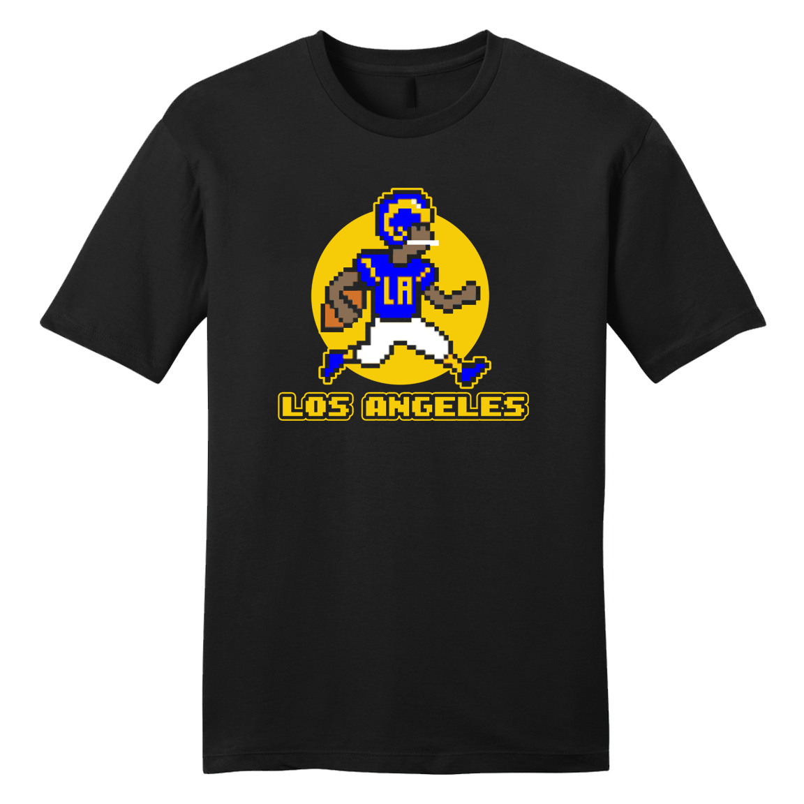 Los Angeles Football 8 Bit T-shirt