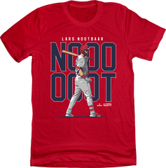 Official Lars Nootbaar MLBPA T-shirt red In The Clutch