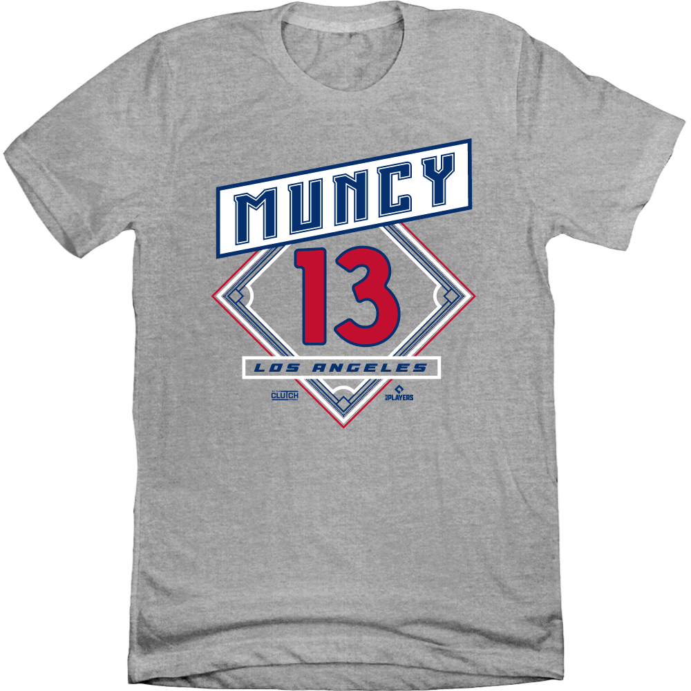 Max Muncy MLBPA Tee grey In The Clutch