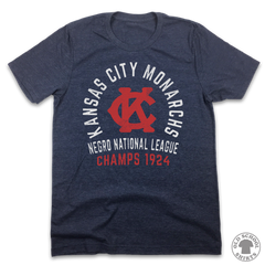 Kansas City Monarchs Retro Logo tee