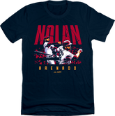 Official Nolan Arenado MLBPA T-shirt navy In The Clutch