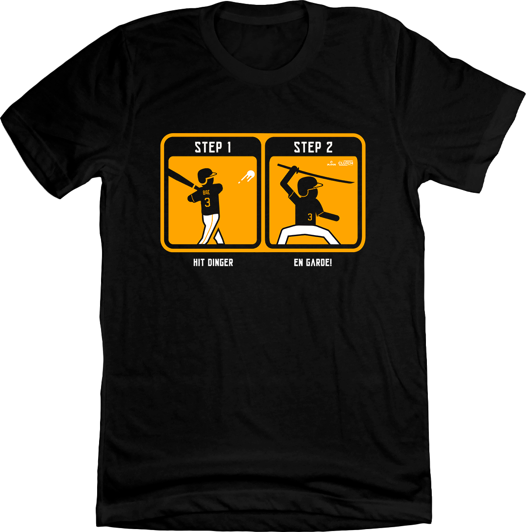 Pittsburgh Home Run Celebration Bae black T-shirt In The Clutch