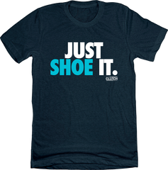 Seattle Baseball Just Shoe It Blue T-shirt In The Clutch