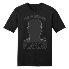 I Stand With the Players tee