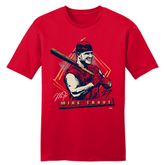 Mike Trout Slugger MLBPA Tee