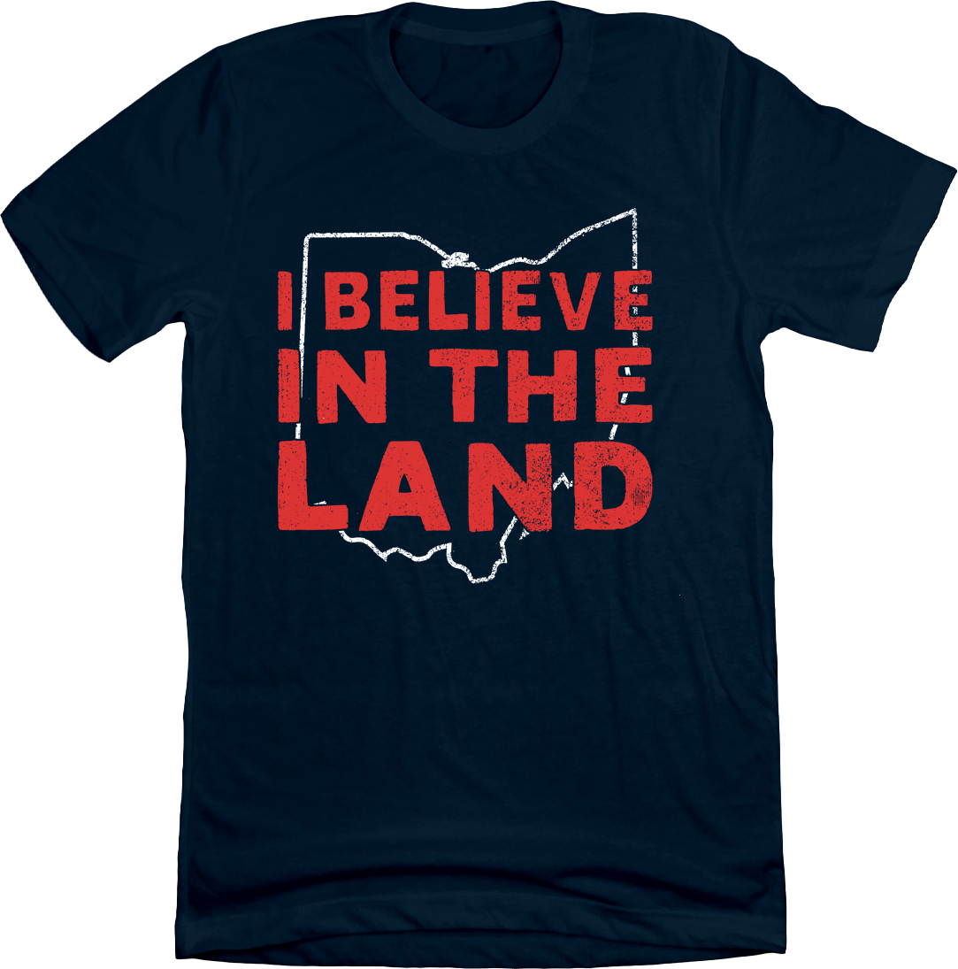 I Believe In The Land - Baseball Version T-shirt