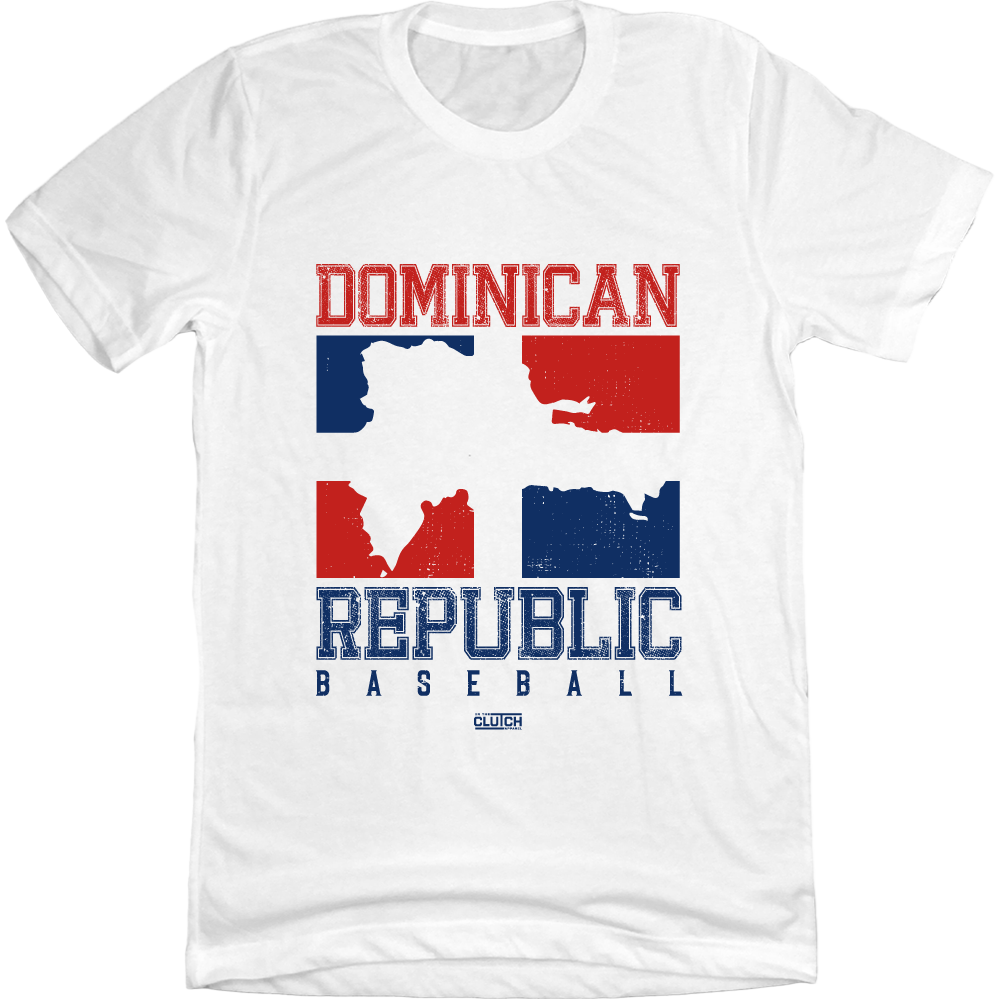 Dominican Republic Baseball 2023 white T-shirt In The Clutch