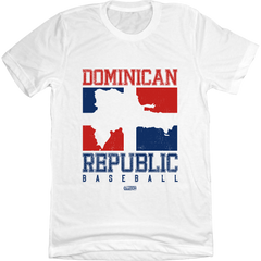 Dominican Republic Baseball 2023 white T-shirt In The Clutch