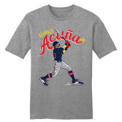Ronald Acuña Jr. Batting Stance MLBPA Tee