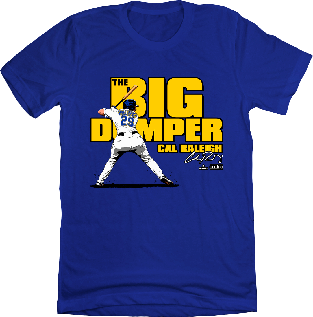 Big Dumper Cal Raleigh MLBPA Tee Seattle MLBPA Apparel In The