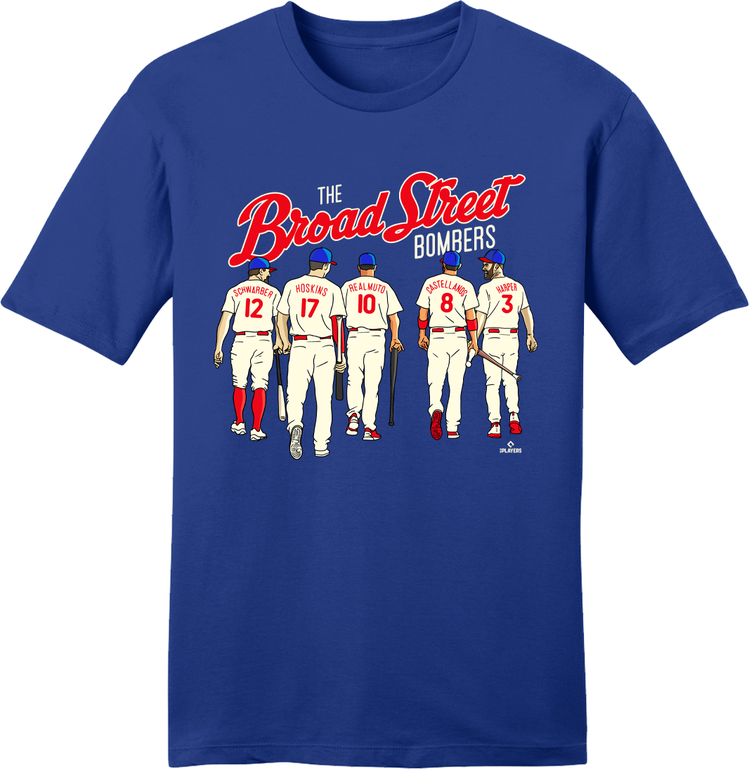Broad Street Bombers MLBPA Tee Royal tee