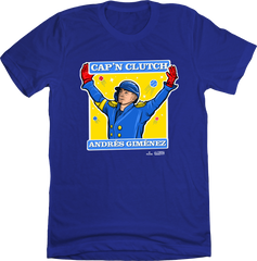 Andrés "Cap'n Clutch" Giménez MLBPA Tee