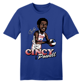 Official Cincy Powell ABA Player Tee