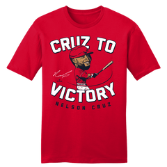 Nelson Cruz to Victory Official MLBPA Tee