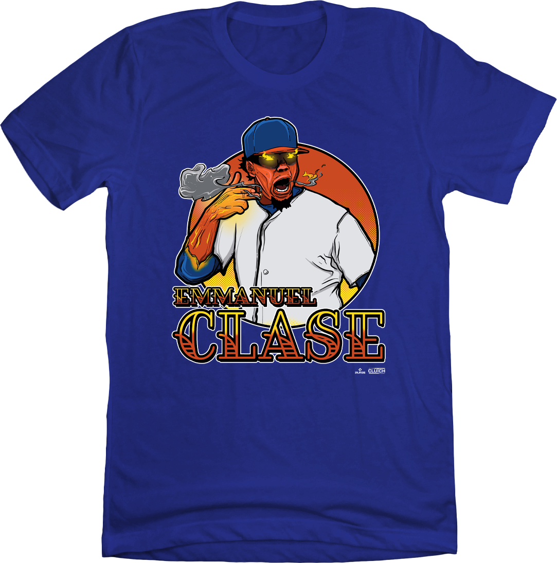 Emmanuel Clase MLBPA Tee blue