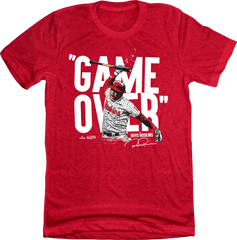 Rhys Hoskins Game Over MLBPA T-shirt red In The Clutch