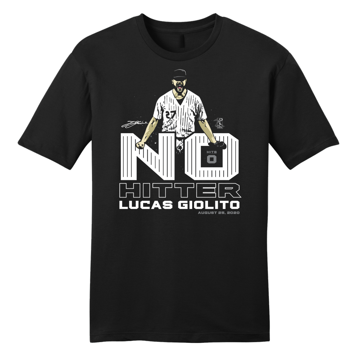 Official Lucas Giolito MLBPA Tee No-Hitter T-shirt