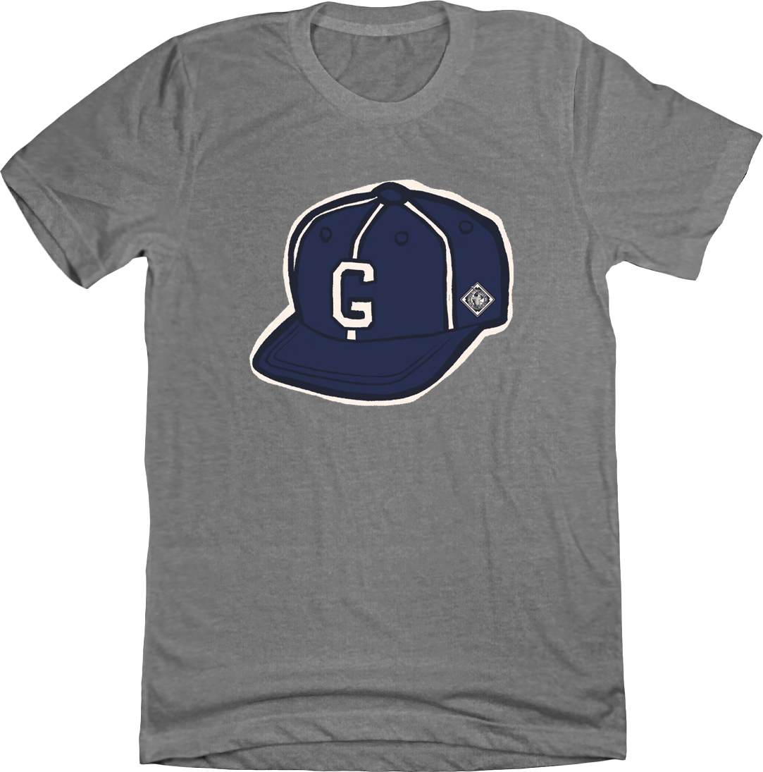 Homestead Grays Cap Logo Tee Negro Leagues Apparel In The Clutch Clothing