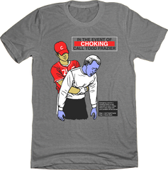 In Case of Choking, Call Todd Frazier grey T-shirt In The Clutch