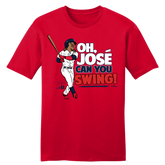 Official José Ramirez MLBPA Tee Red