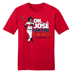 Official José Ramirez MLBPA Tee Red