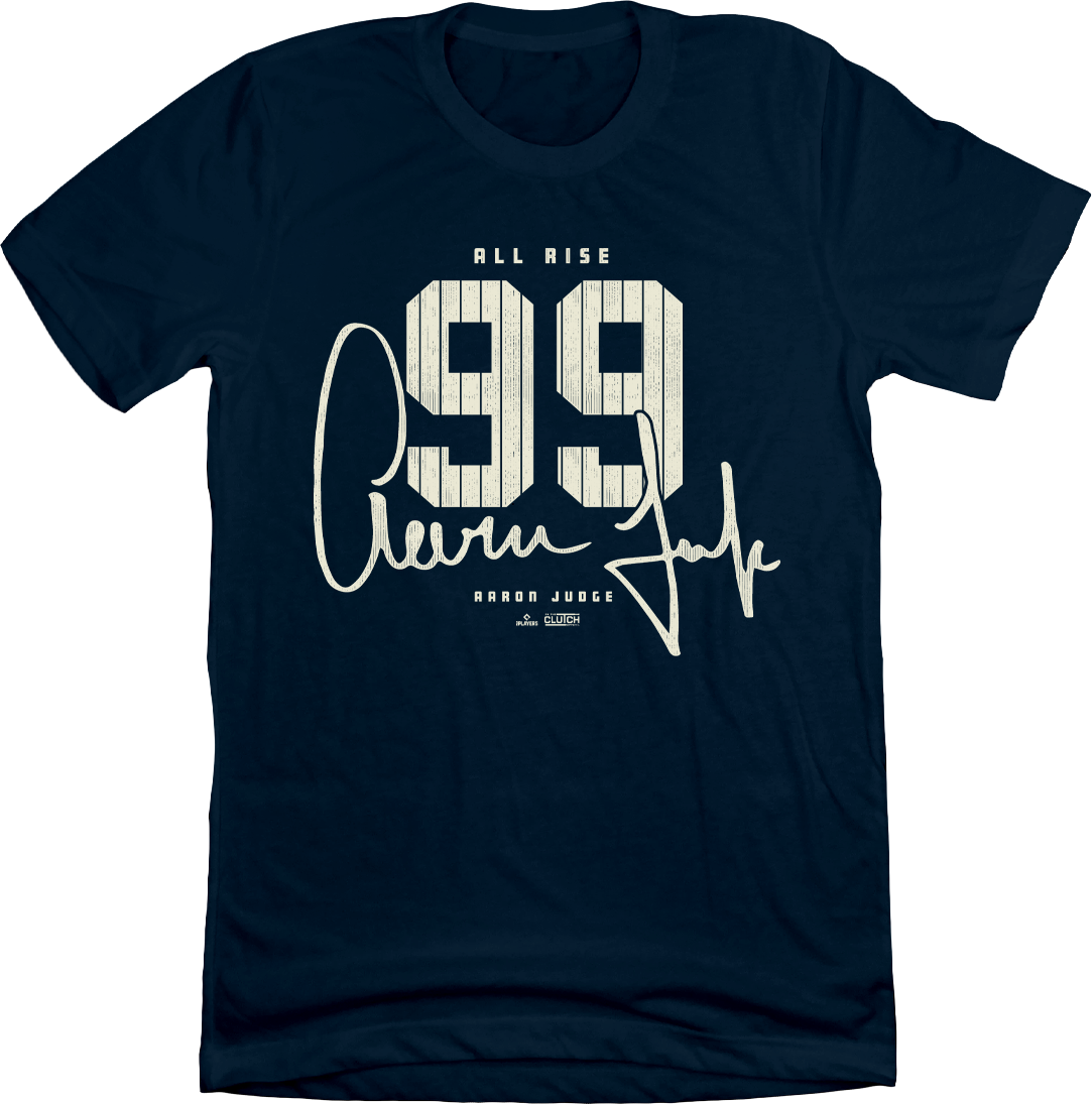 Cheap Number 99 New York Yankees Baseball All Rise Aaron Judge T