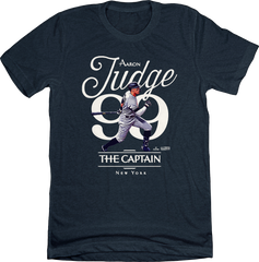 Aaron Judge The Captain navy tee In The Clutch
