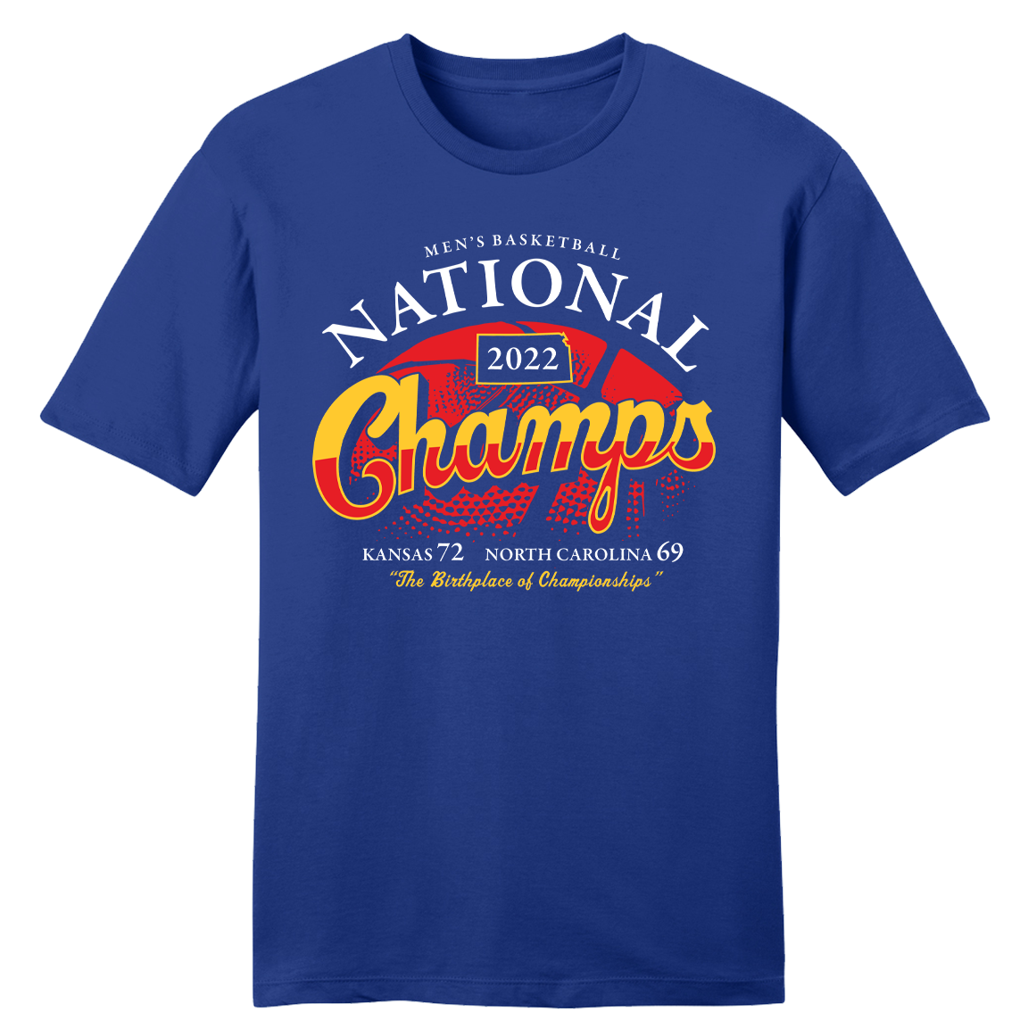 Kansas National Champs tee