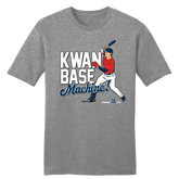 Steven Kwan MLBPA T-shirt grey