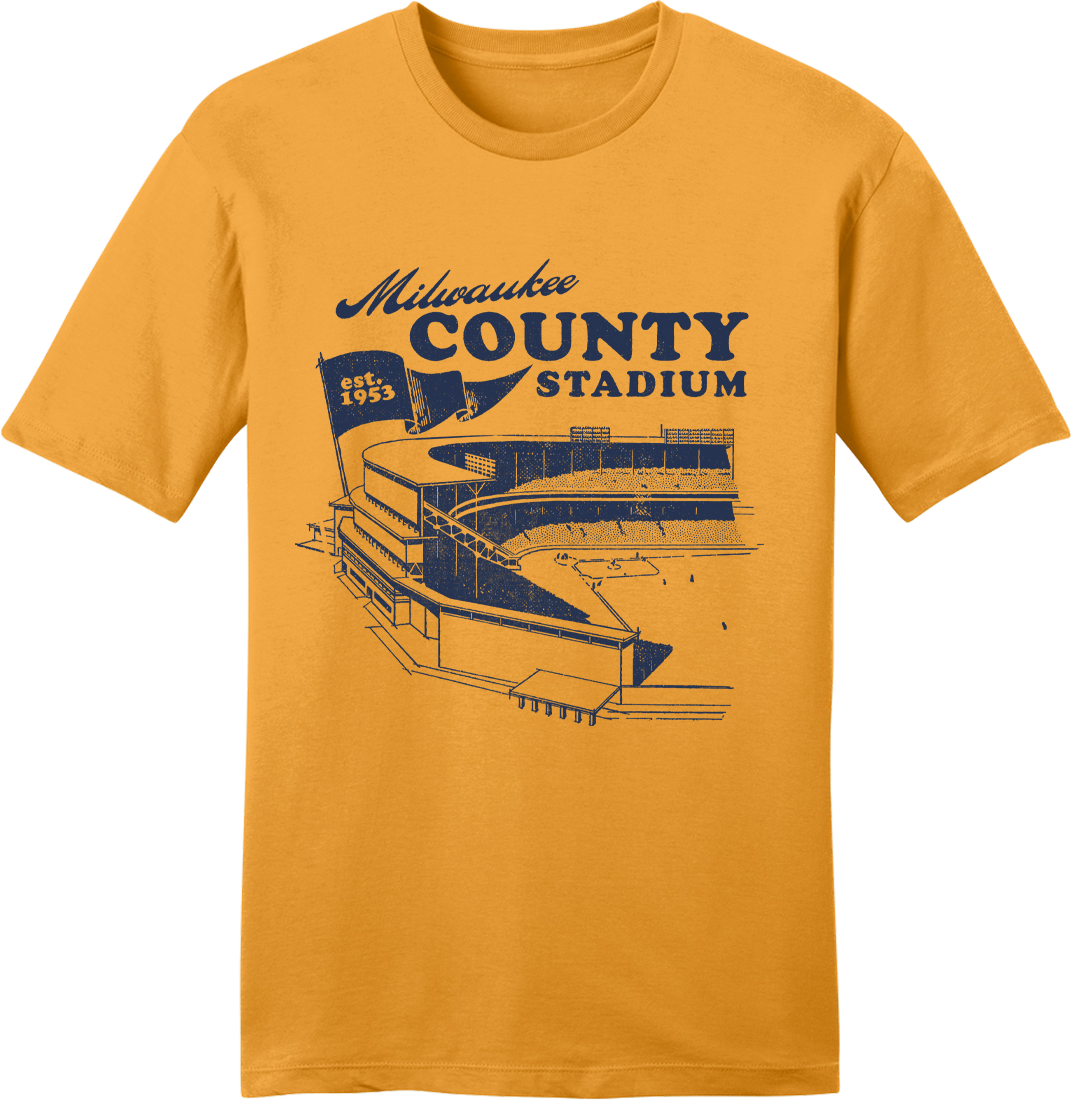 Milwaukee County Stadium tee