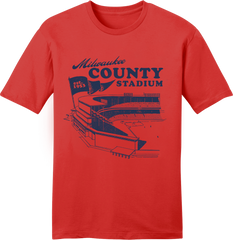 Milwaukee County Stadium tee
