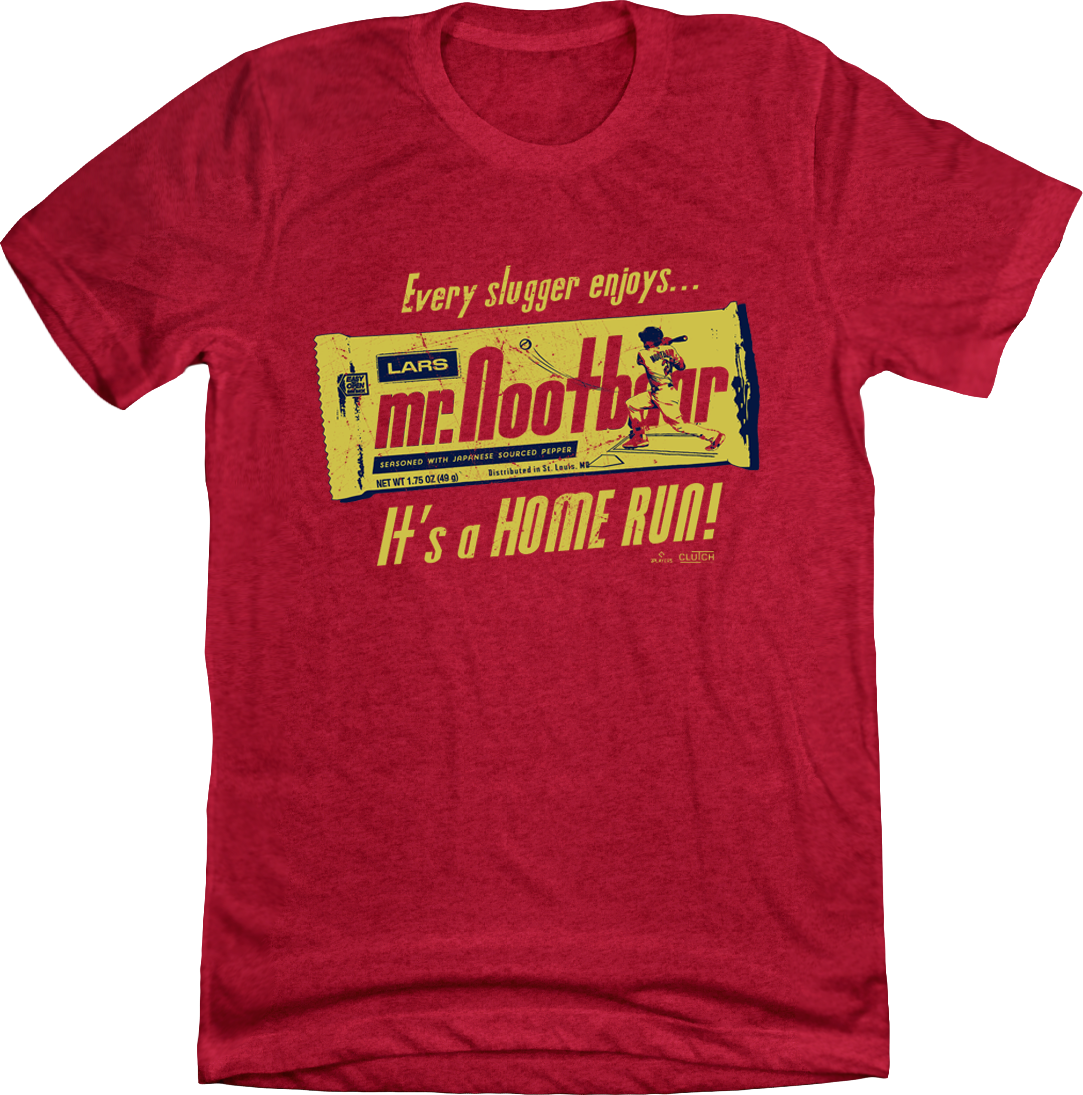 Mr. Nootbaar MLBPA T-Shirt Red In The Clutch