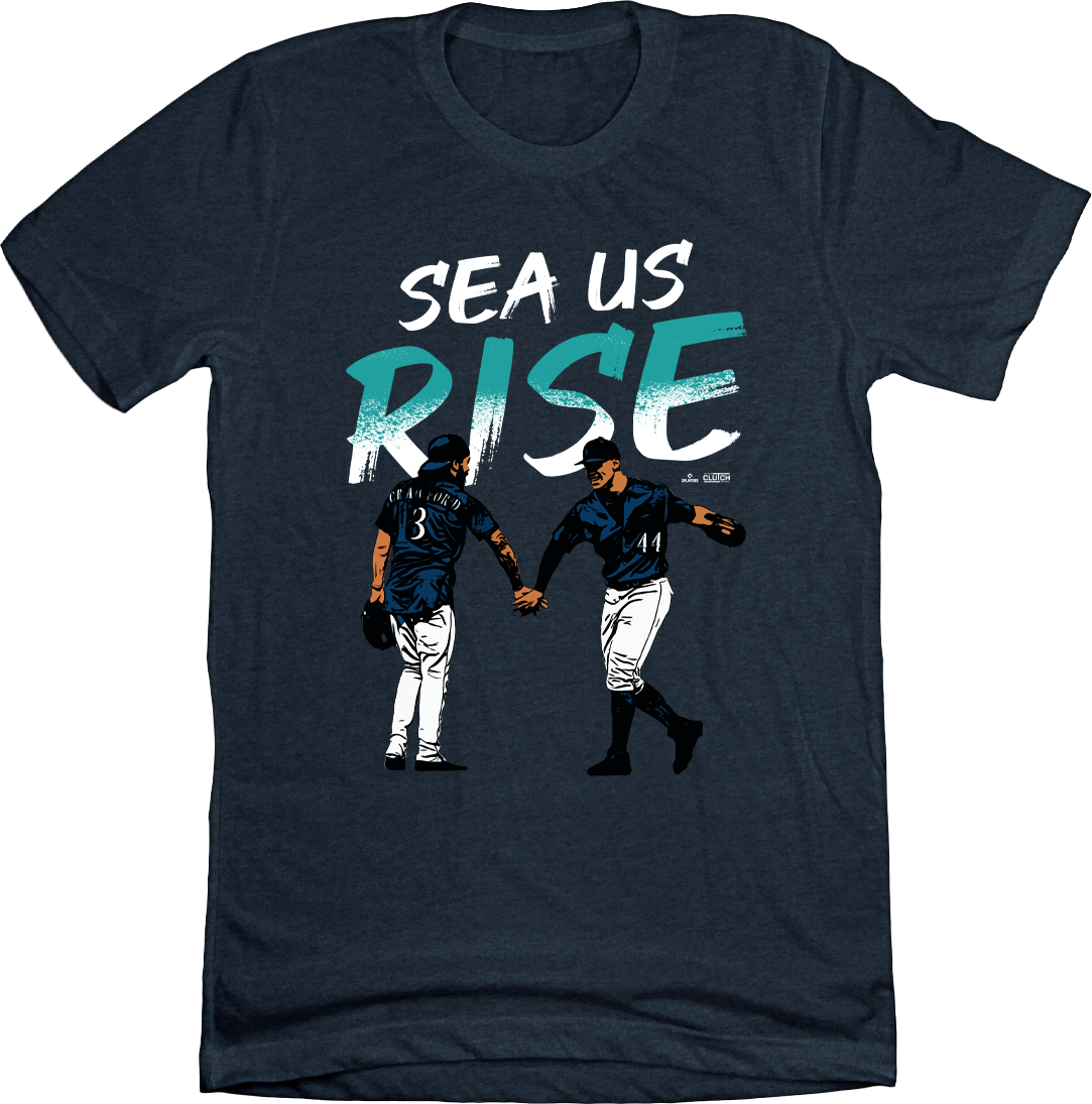 Seattle SEA Us Rise 2022 T-shirt blue
