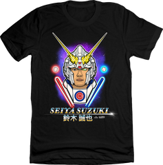 Seiya Suzuki Gundam MLBPA Tee black