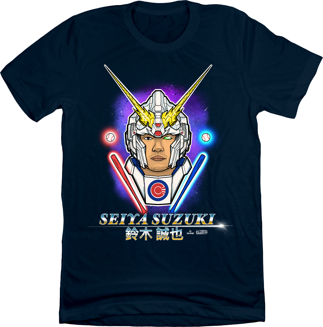 Seiya Suzuki Gundam MLBPA Tee navy