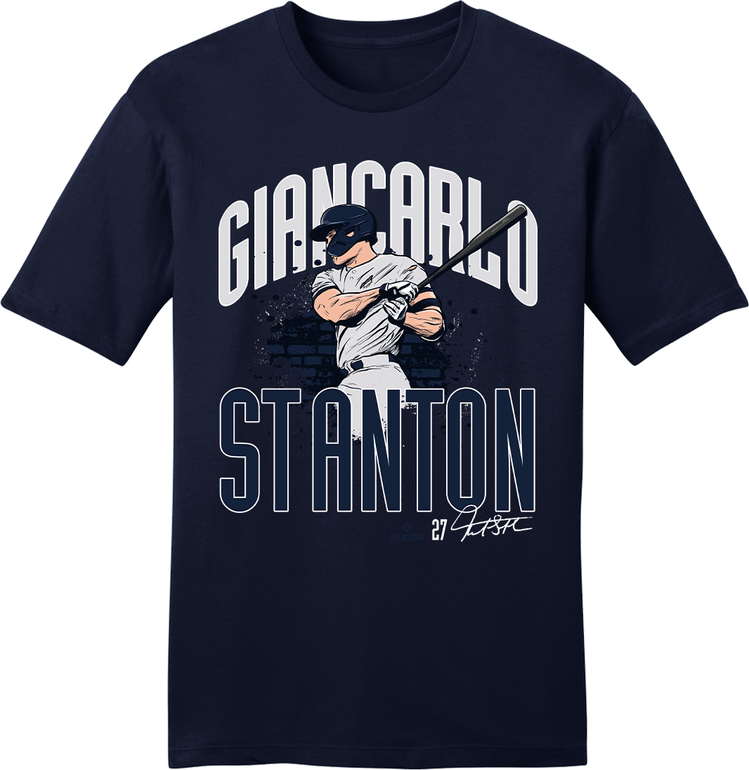 Giancarlo Stanton MLPBA Tee, New York Baseball Shirts