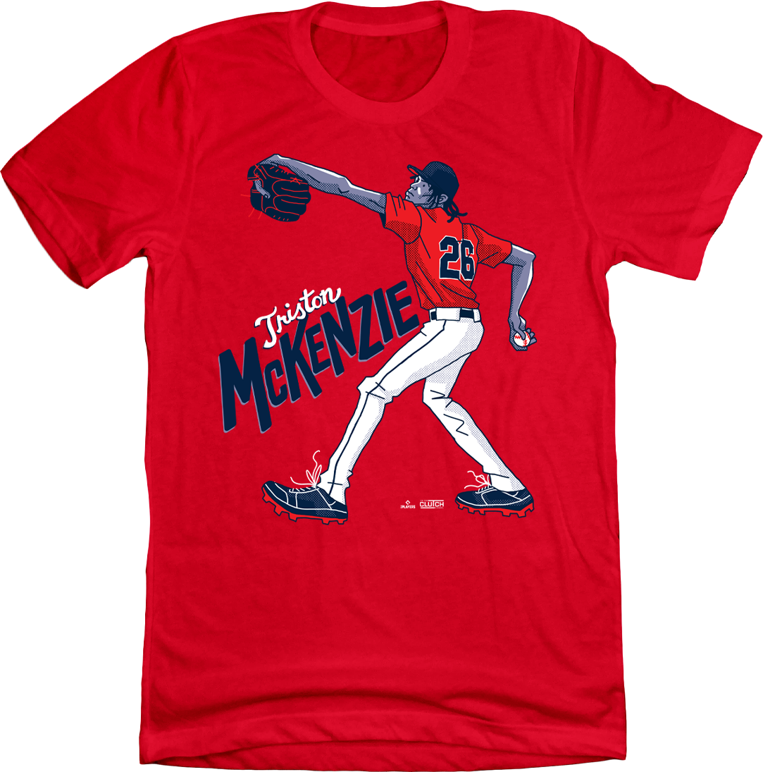 Triston McKenzie T-shirt red ITC