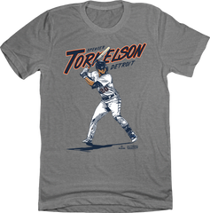 Spencer Torkelson At Bat MLBPA T-shirt grey In The Clutch