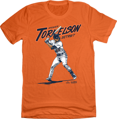 Spencer Torkelson At Bat MLBPA T-shirt orange In The Clutch