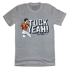 Kyle Tucker Tuck Yeah MLBPA Tee grey